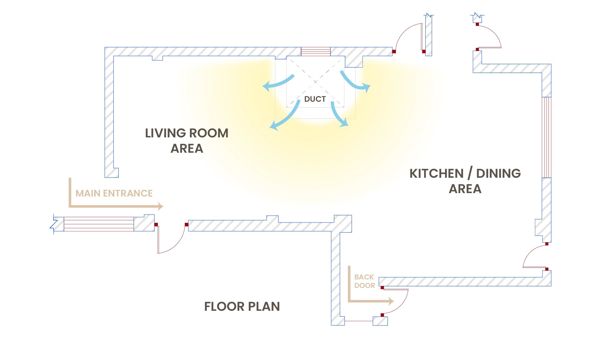 Residence Floor Plan Design